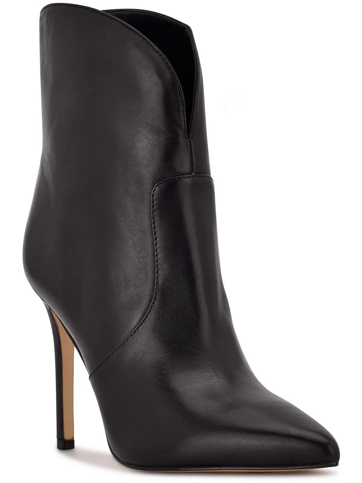 Tolate Womens Leather Dressy Ankle Boots