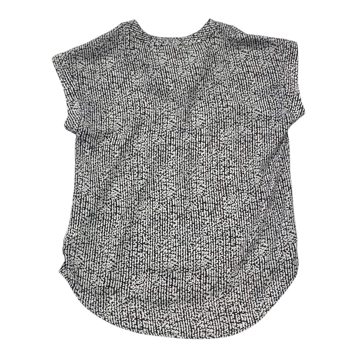 Top Sleeveless By Vince Camuto In Black & White, Size:S