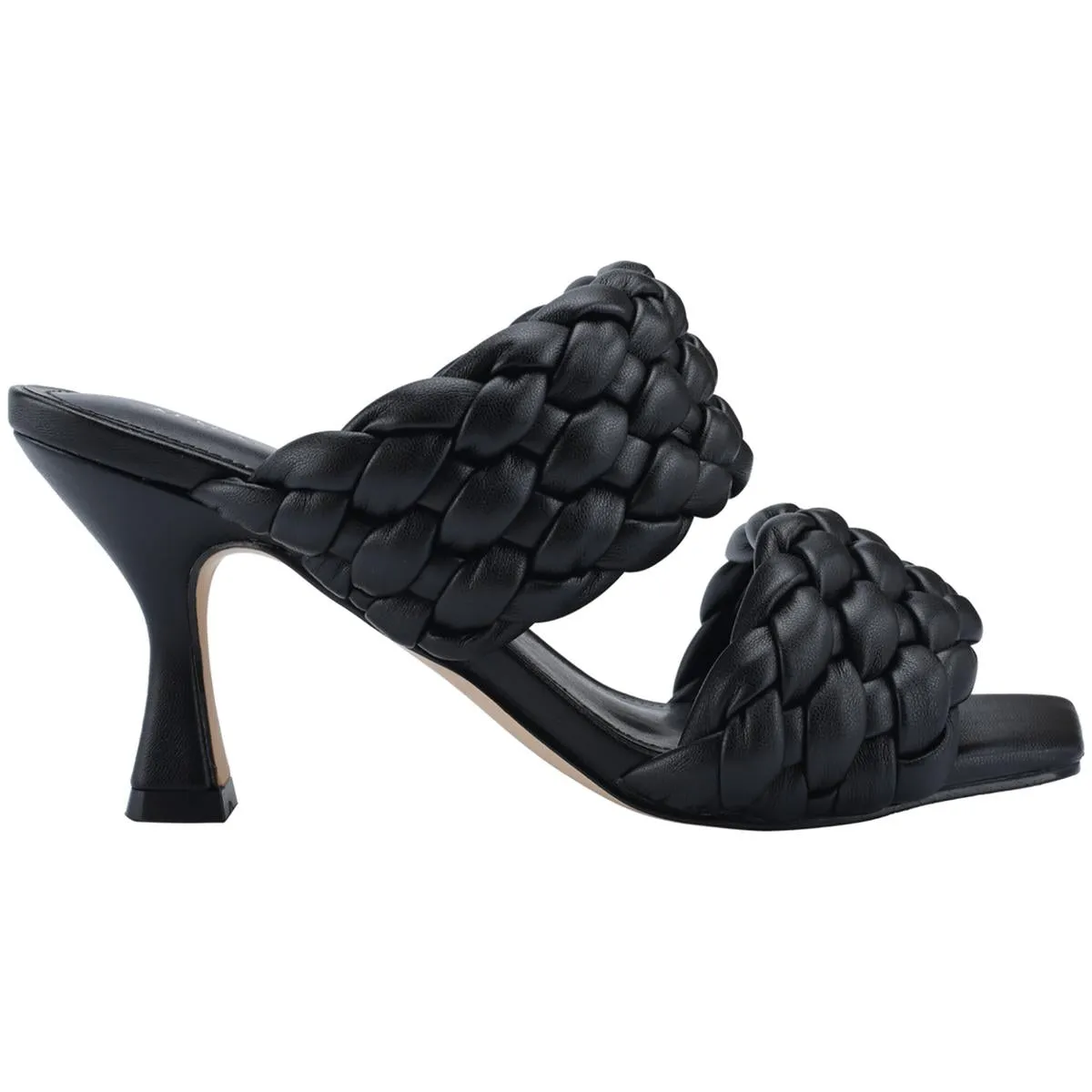 Toree Womens Faux Leather Dressy Slide Sandals