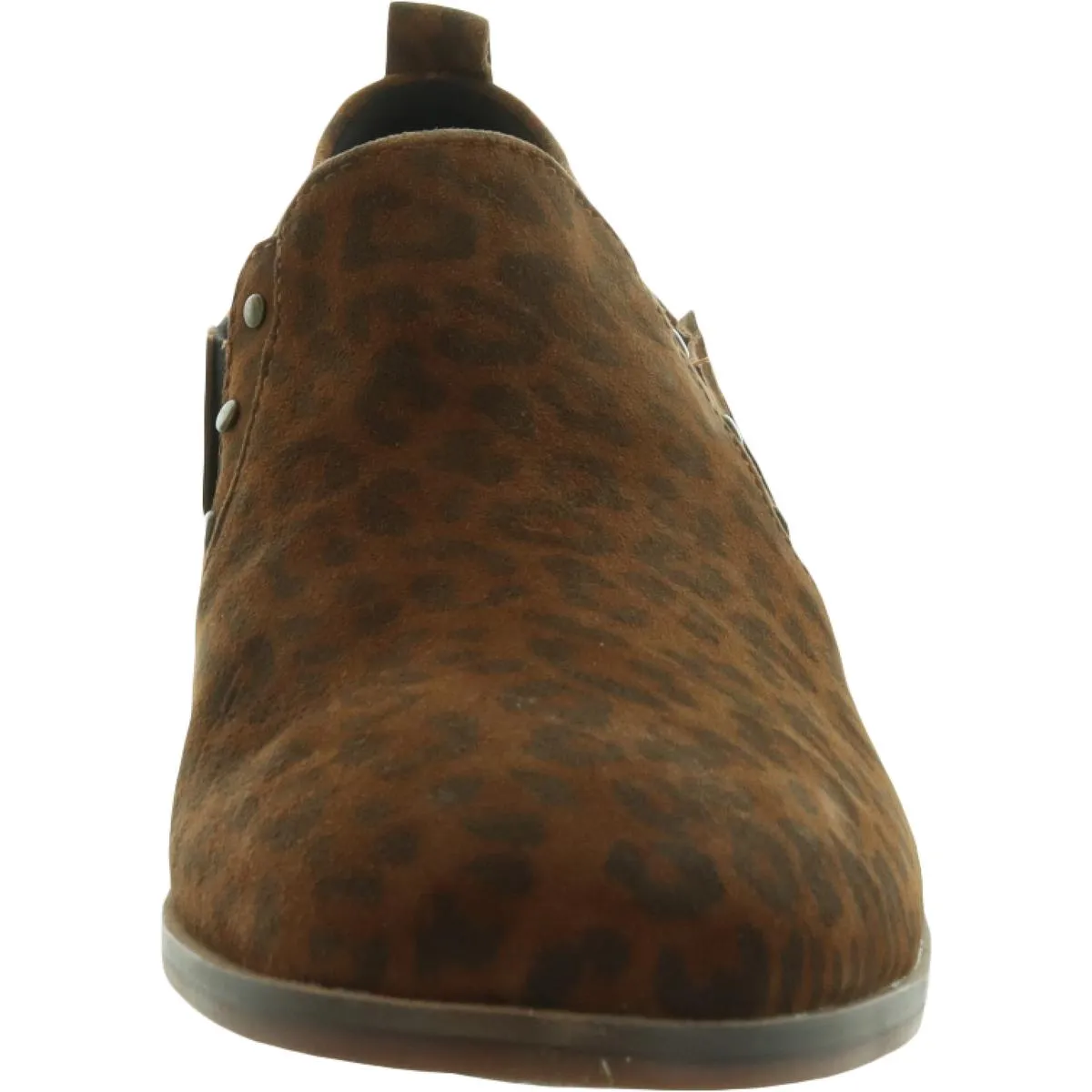 Trish Bell Womens Suede Slip On Round-Toe Shoes