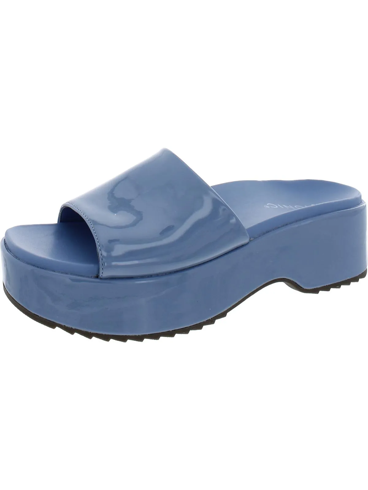 Trista Womens Slip On Block Heel