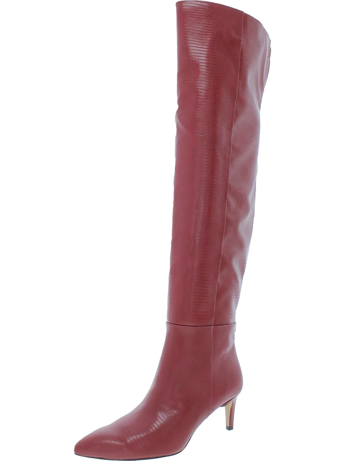 Ursula Womens Zipper Tall Knee-High Boots