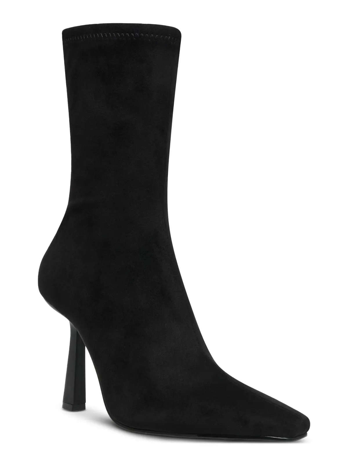 Vakay Womens Stretch Zipper Mid-Calf Boots