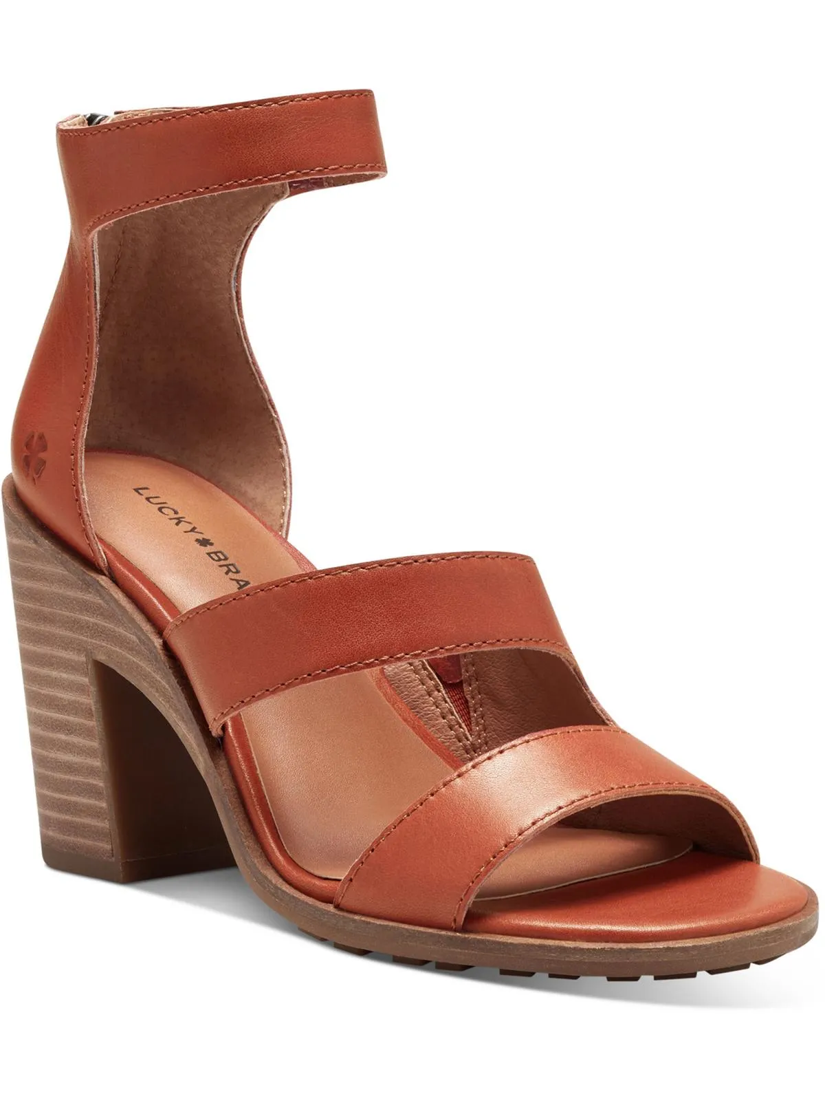Valka Womens Zipper Stretch Ankle Strap