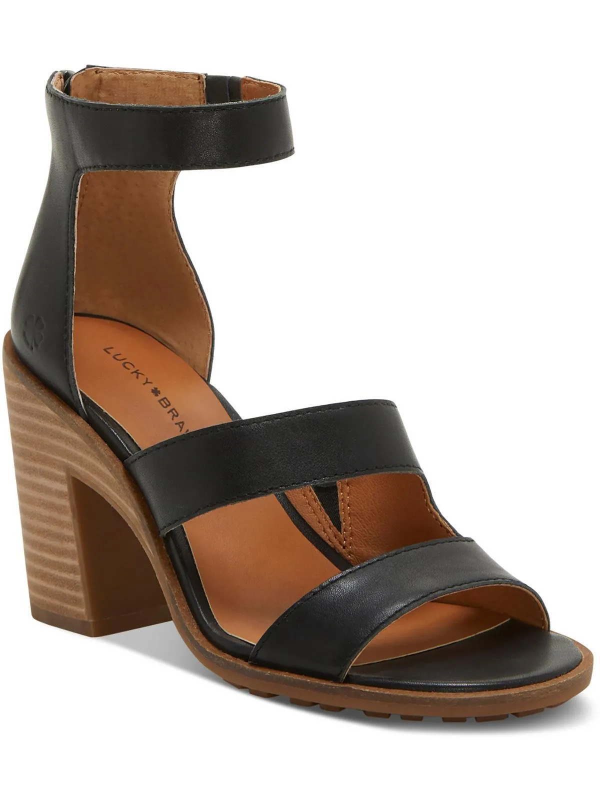 Valka Womens Zipper Stretch Ankle Strap