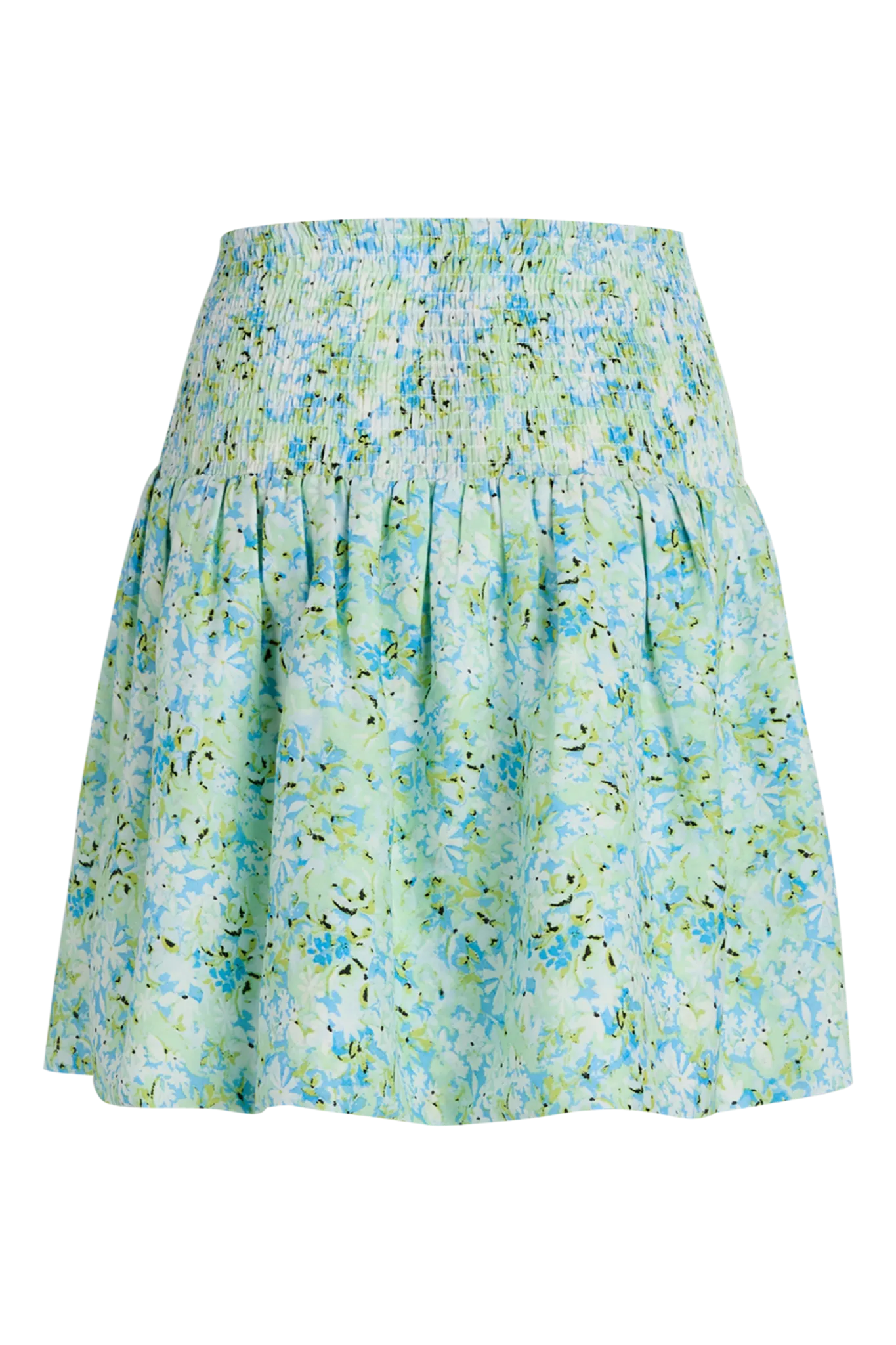 Veia Skirt - Blue/Green Flower