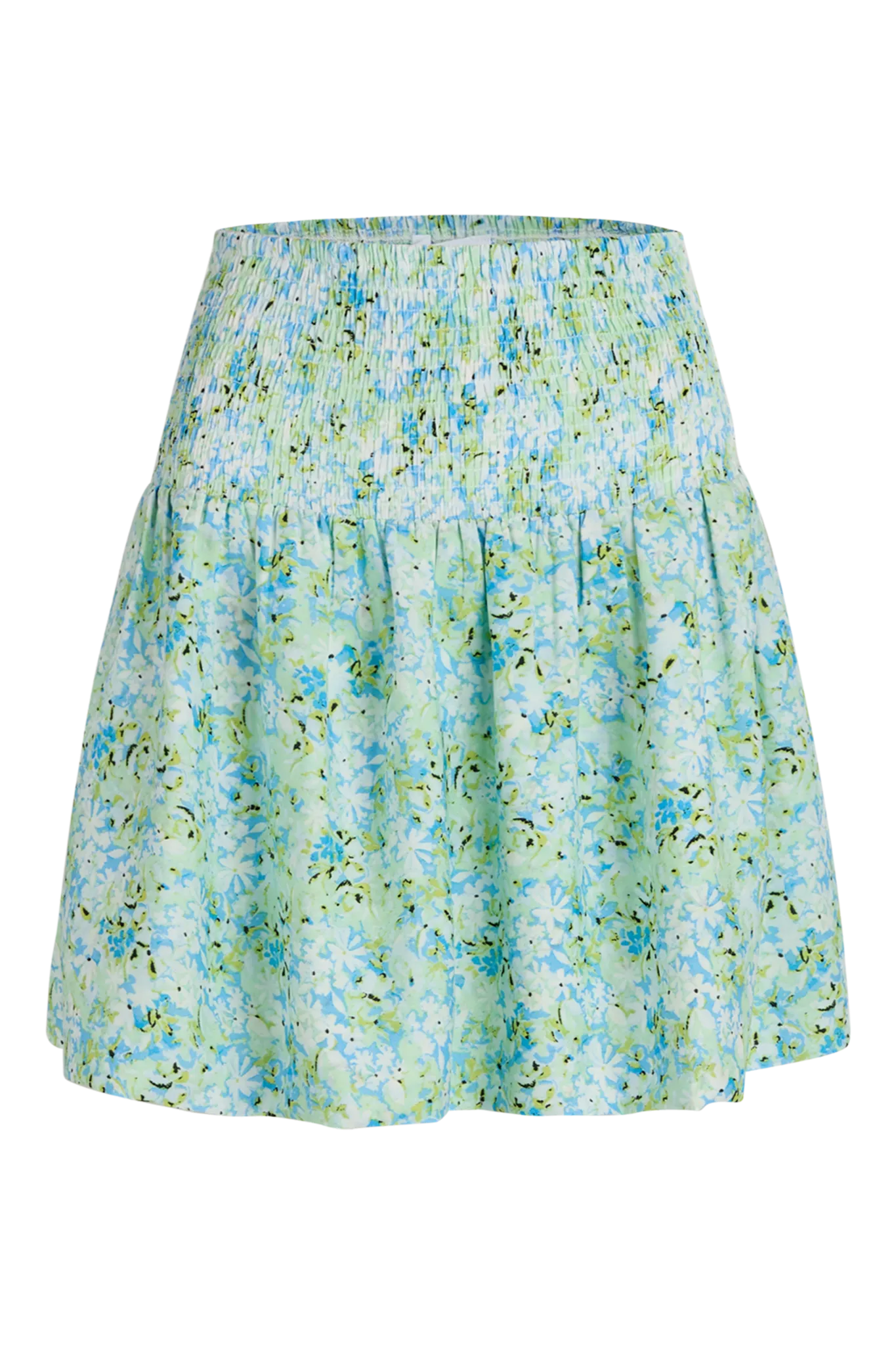 Veia Skirt - Blue/Green Flower