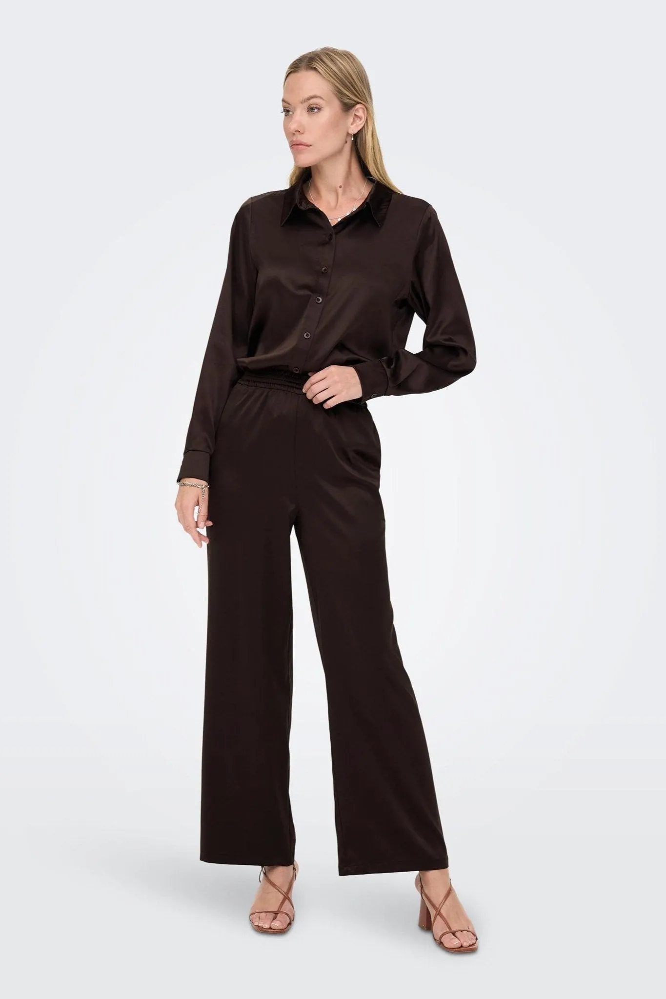 Victoria Satin Pants - Delicioso