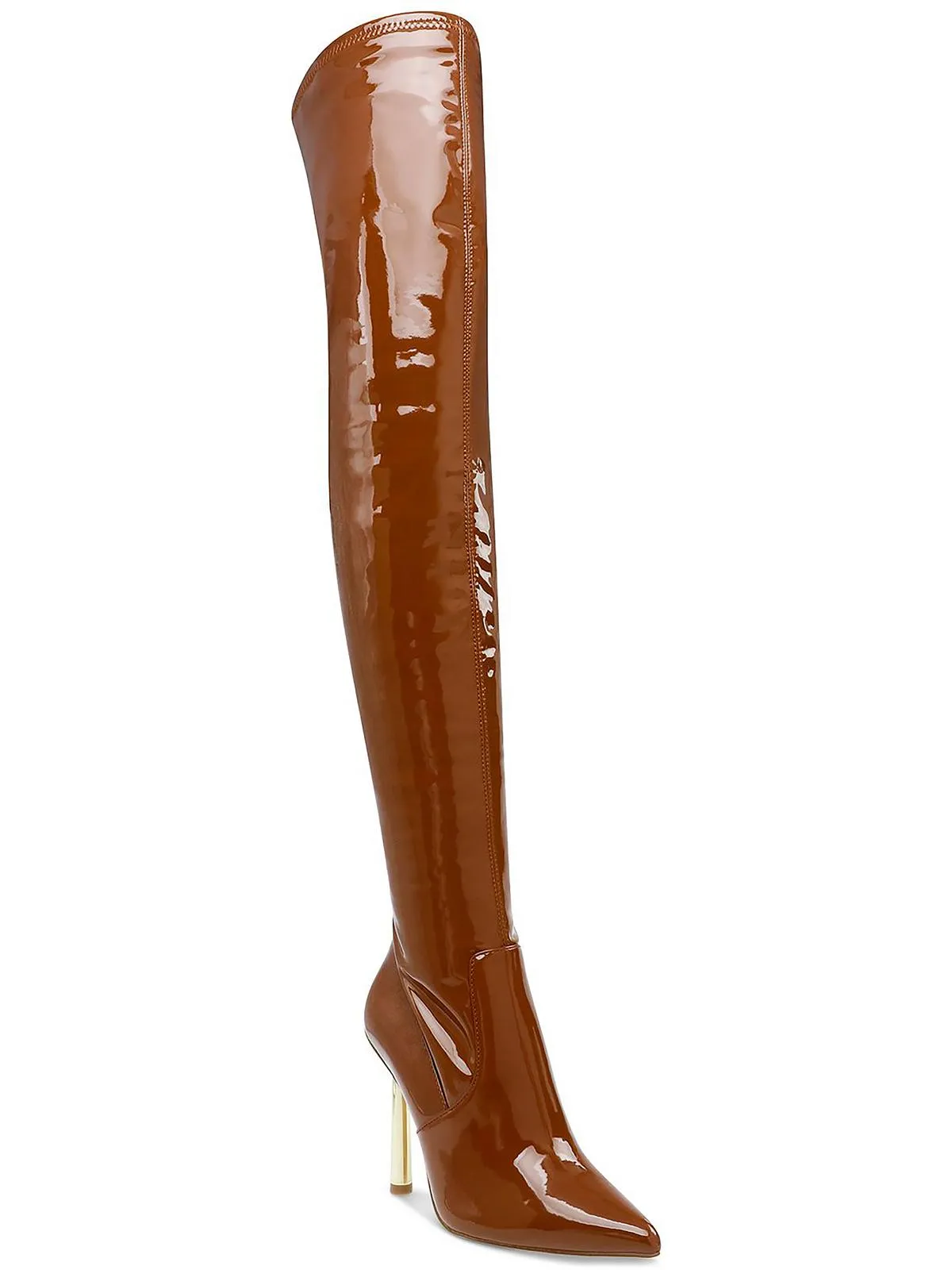 Vivee Womens Sequin Evening Over-The-Knee Boots