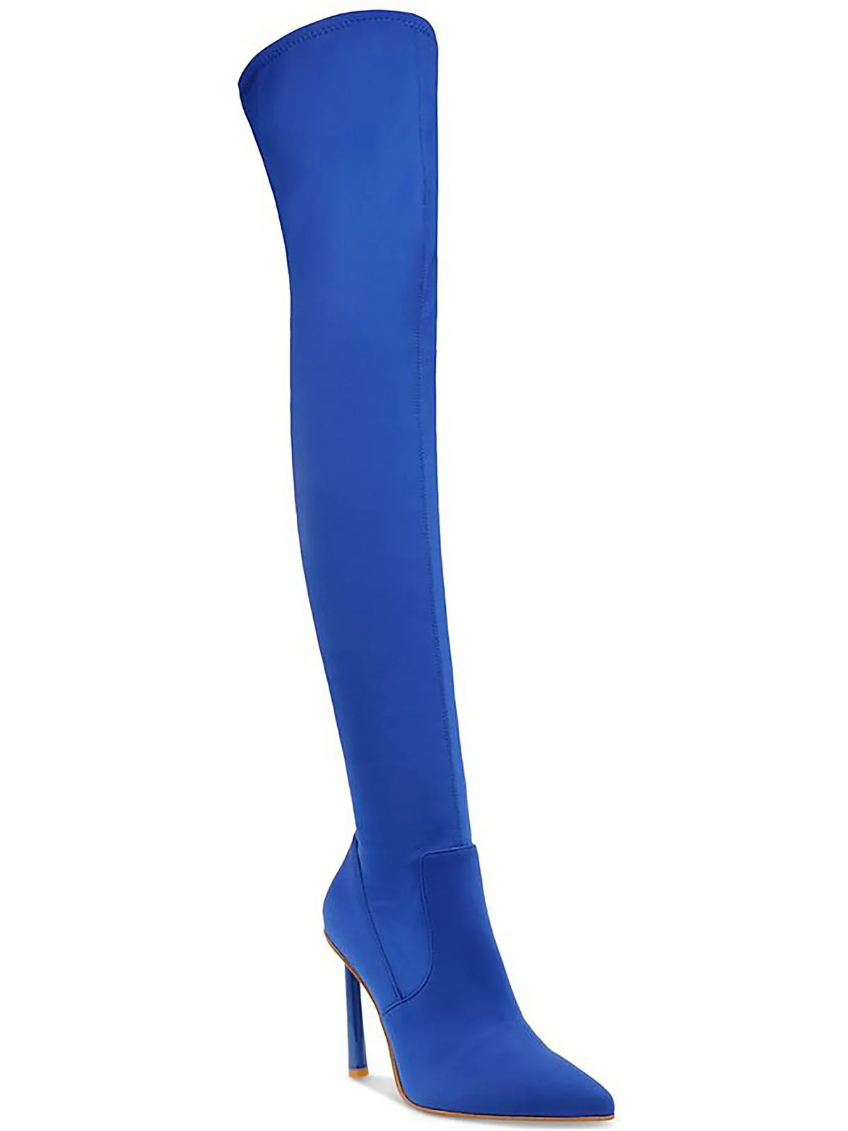 Vivee Womens Sequin Evening Over-The-Knee Boots