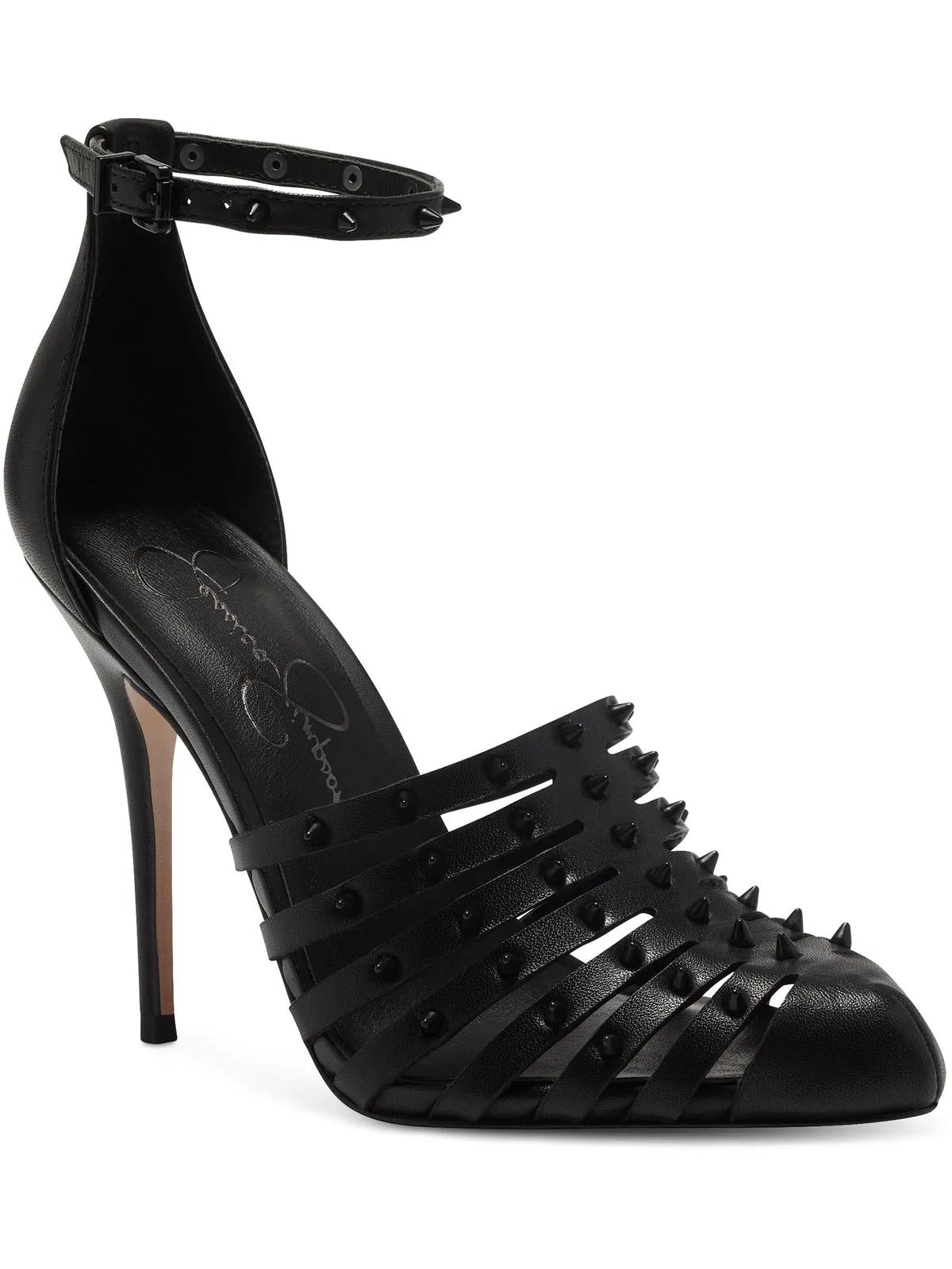 Westah Studded Womens Dressy Slip On Pumps