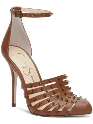 Westah Studded Womens Dressy Slip On Pumps