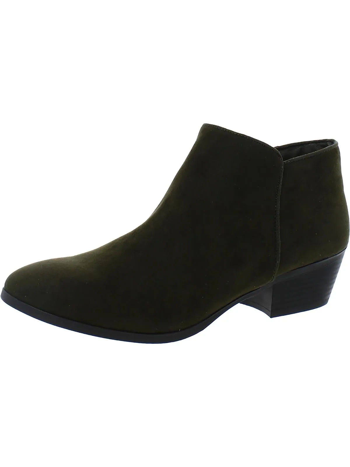 Wileyy  Womens Faux Suede Comfort Booties