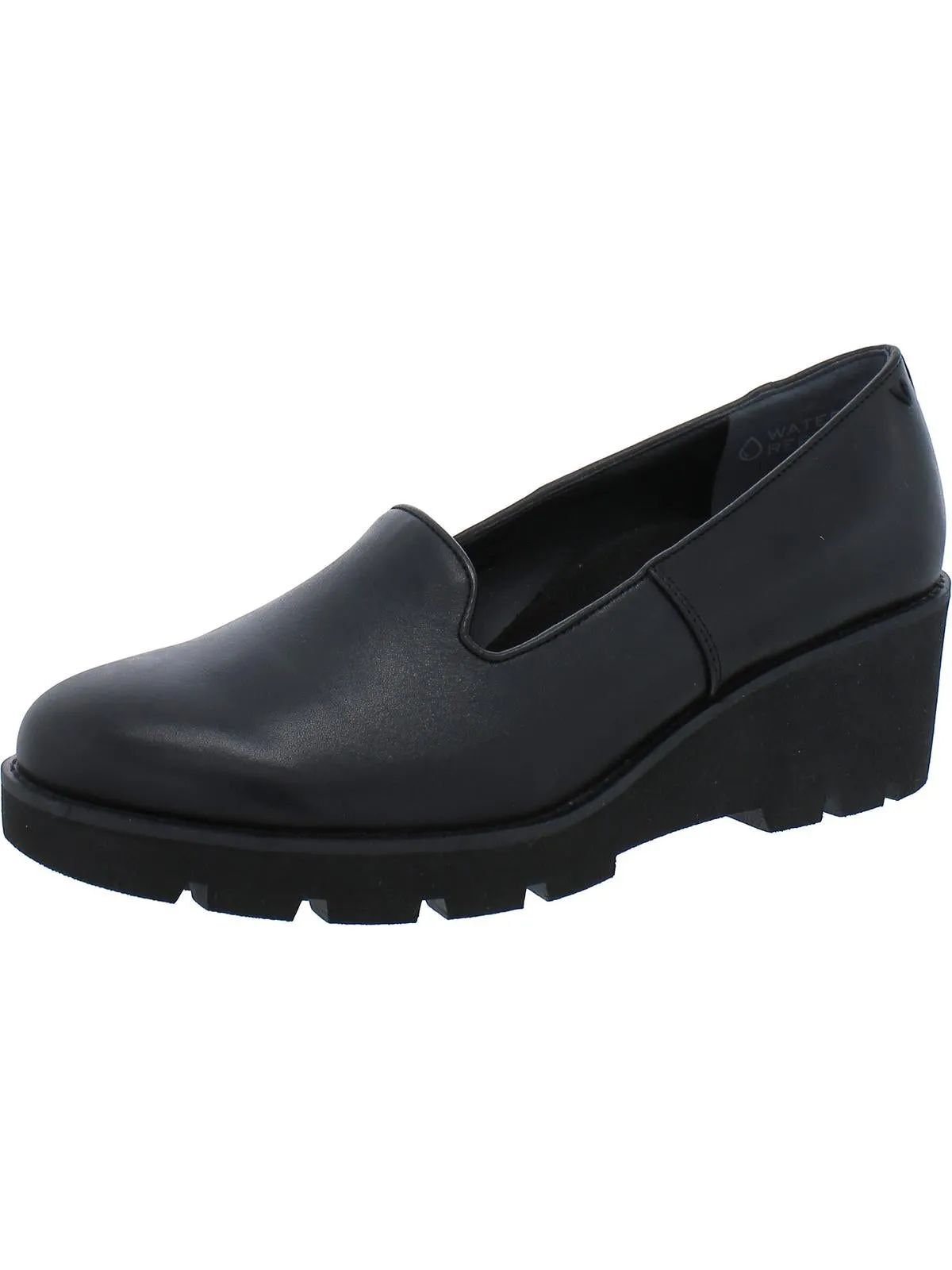 Willa Womens Textured Slip On Loafers