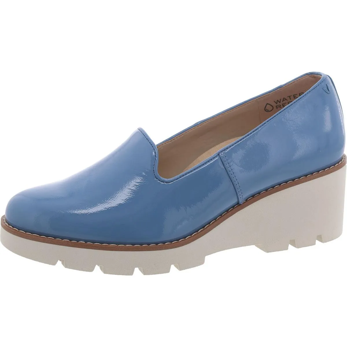 Willa Womens Textured Slip On Loafers