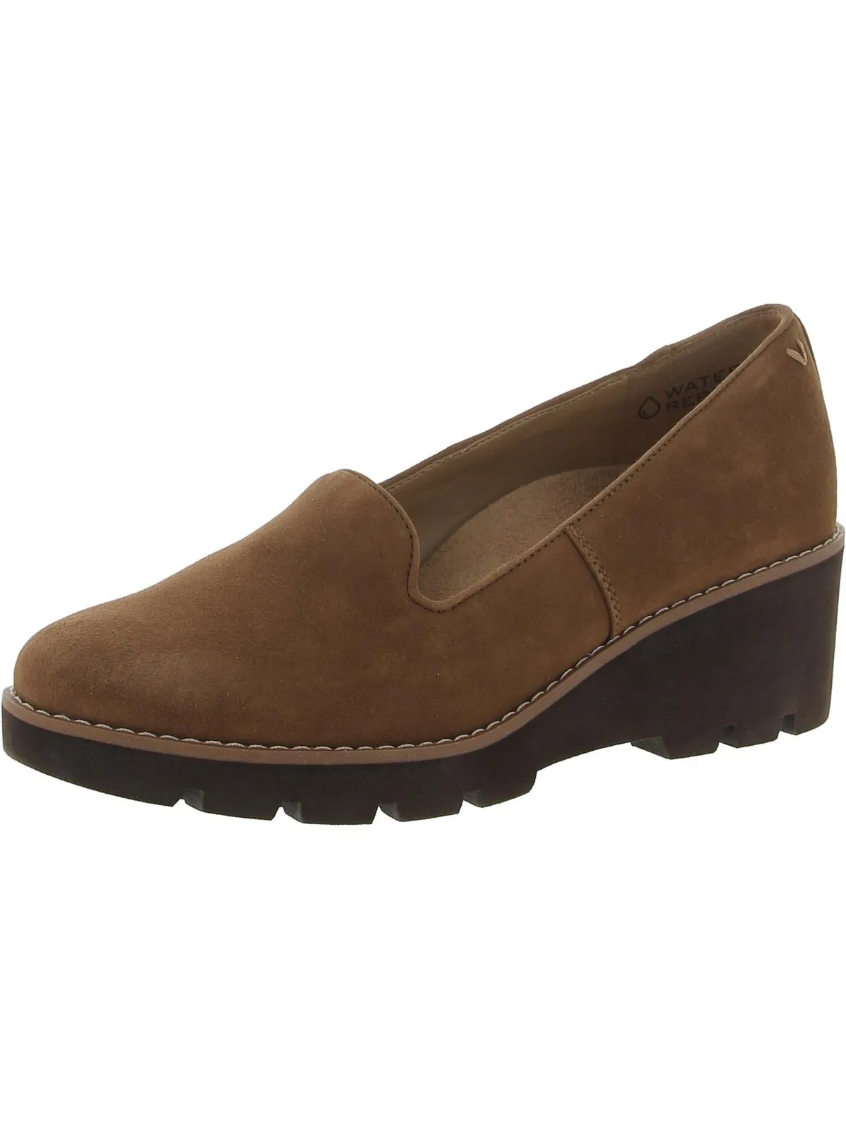 Willa Womens Textured Slip On Loafers