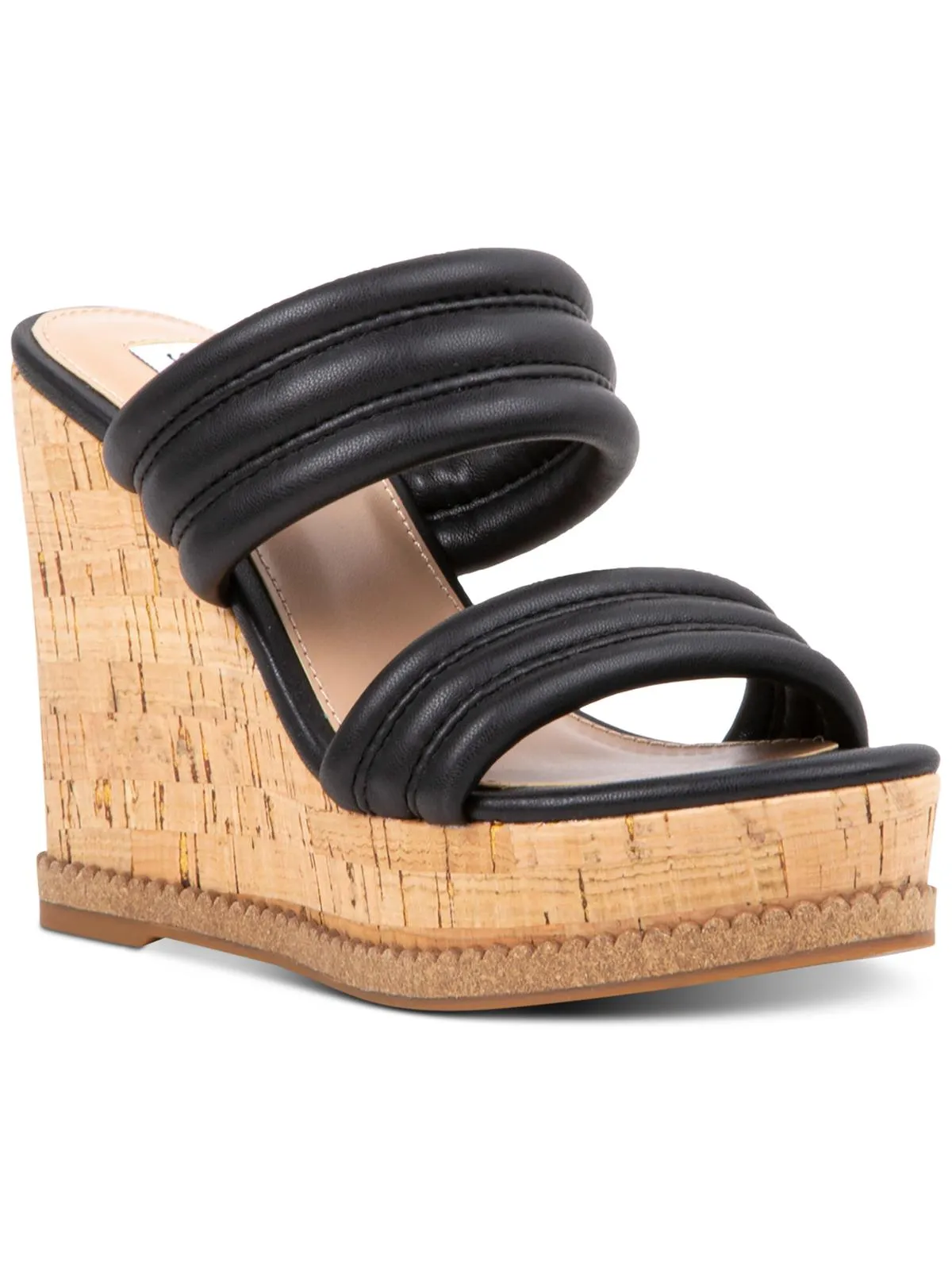 Wipeout Womens Casual Padden Insole Wedge Sandals