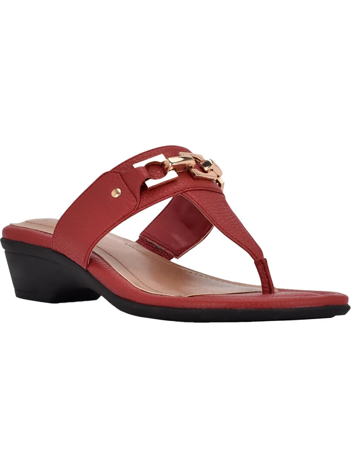 Womens Dressy Slip On Wedge Sandals