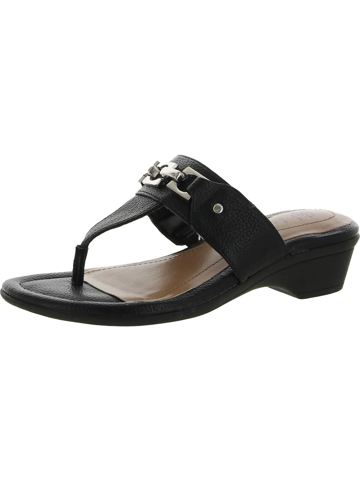 Womens Dressy Slip On Wedge Sandals