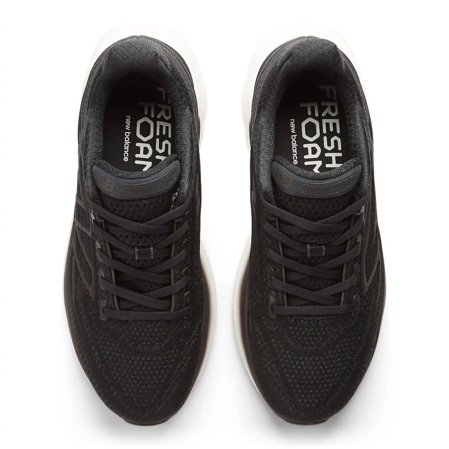 Women's Fresh Foam X 1080V13 Running Shoes In Black/white