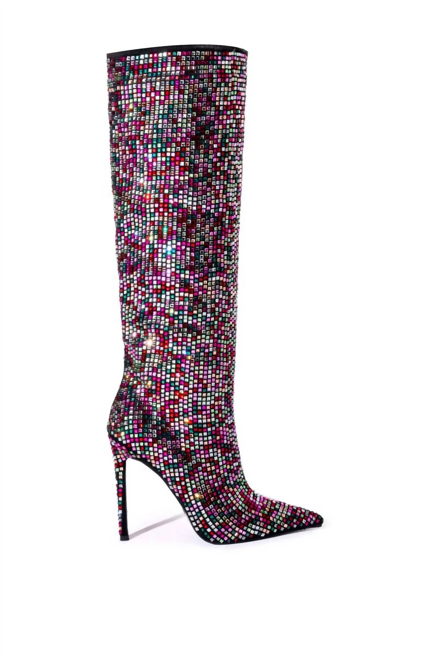 Women's Izzy Embellished Boot In Pink Multi