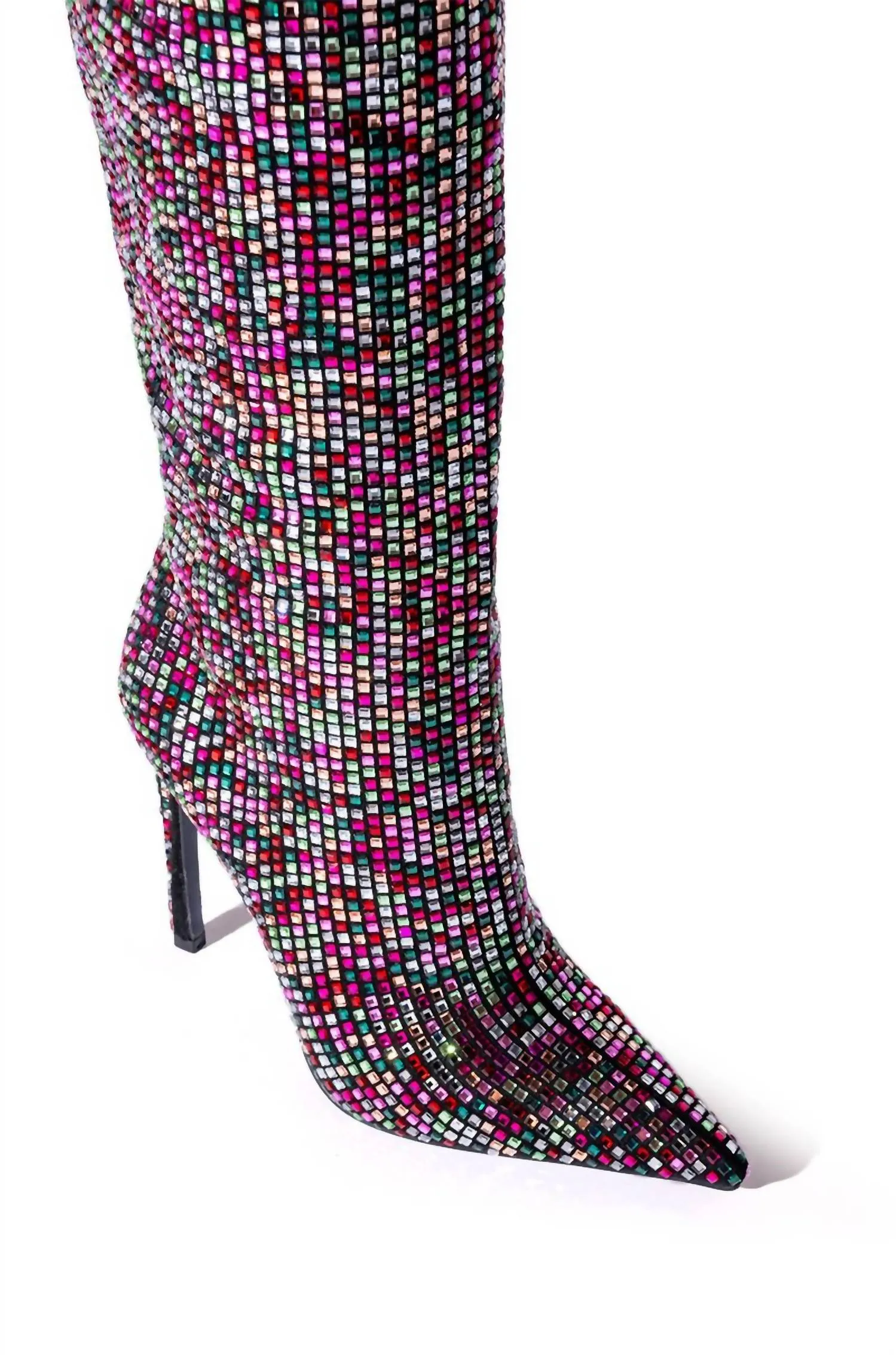 Women's Izzy Embellished Boot In Pink Multi