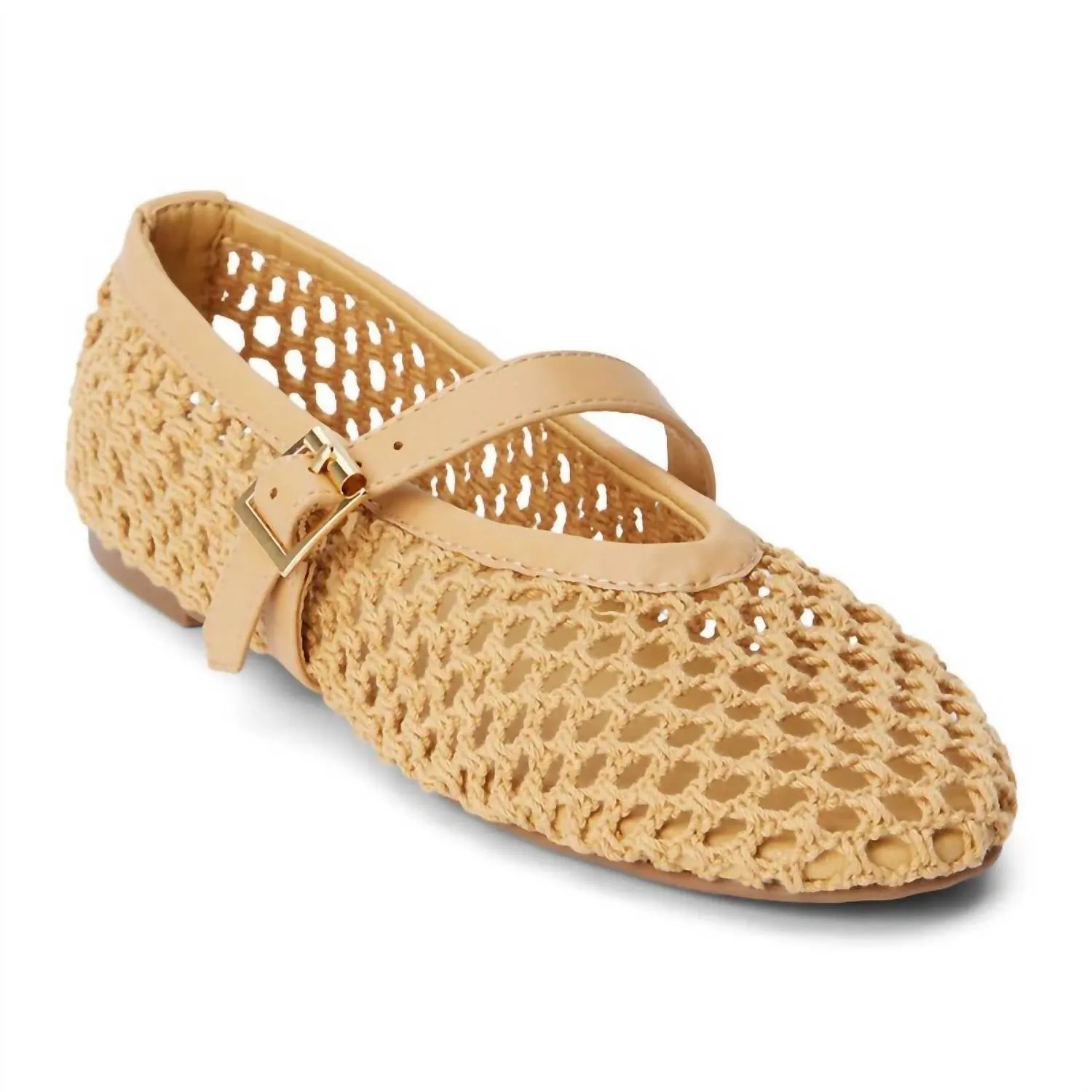 Women's Nolita Ballet Flat In Tan