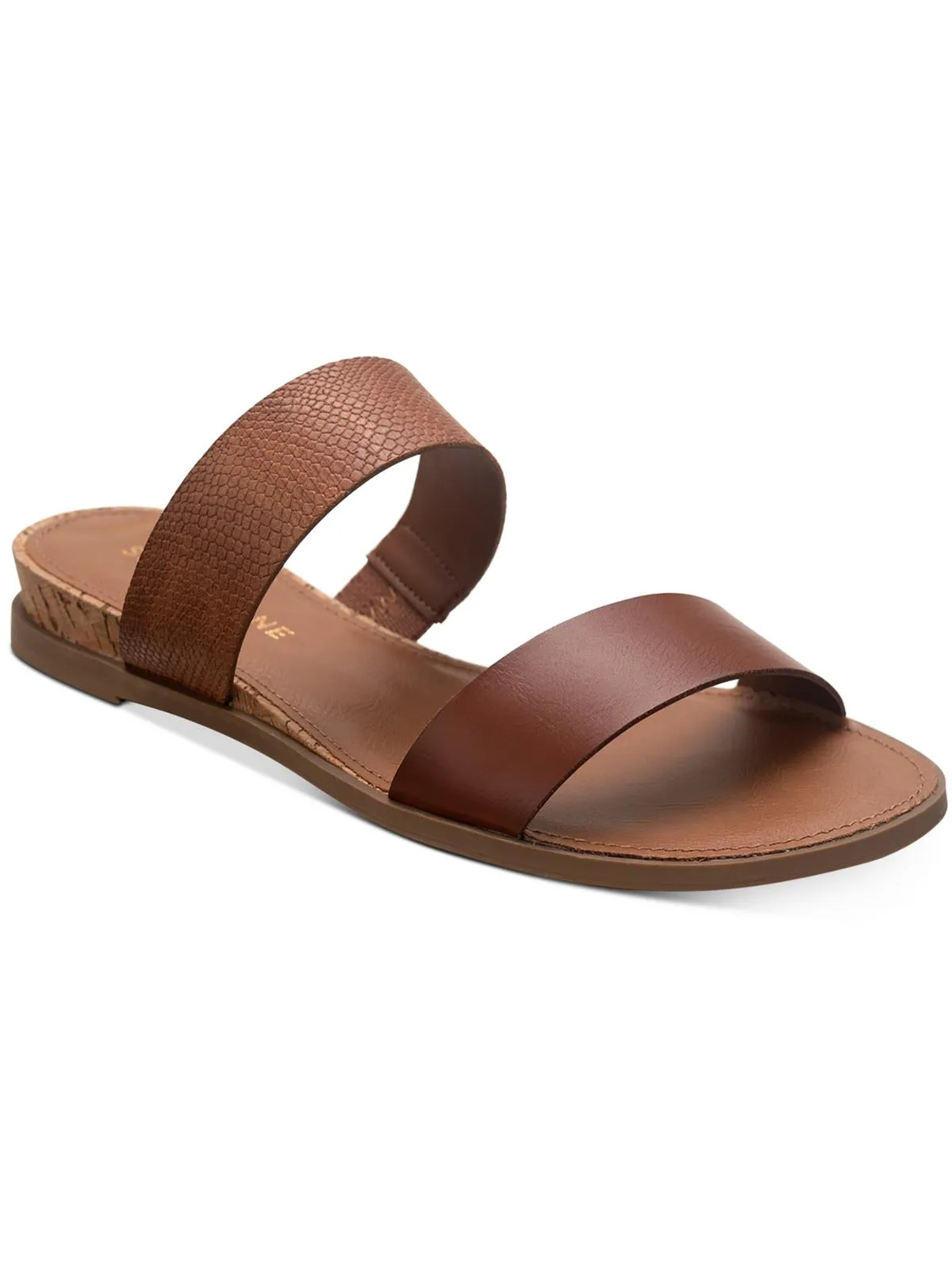 Womens Open Toe Slide Sandals