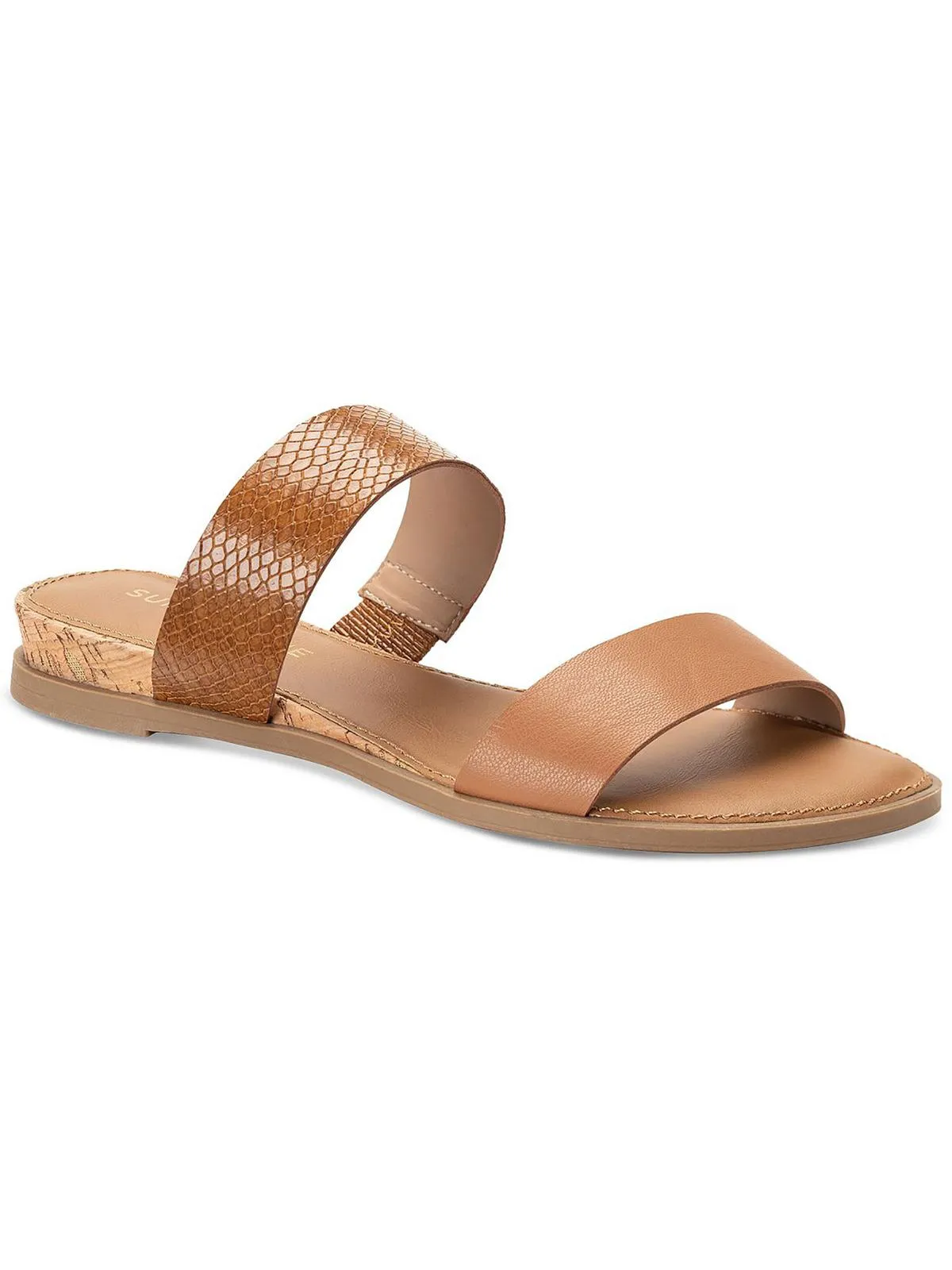 Womens Open Toe Slide Sandals