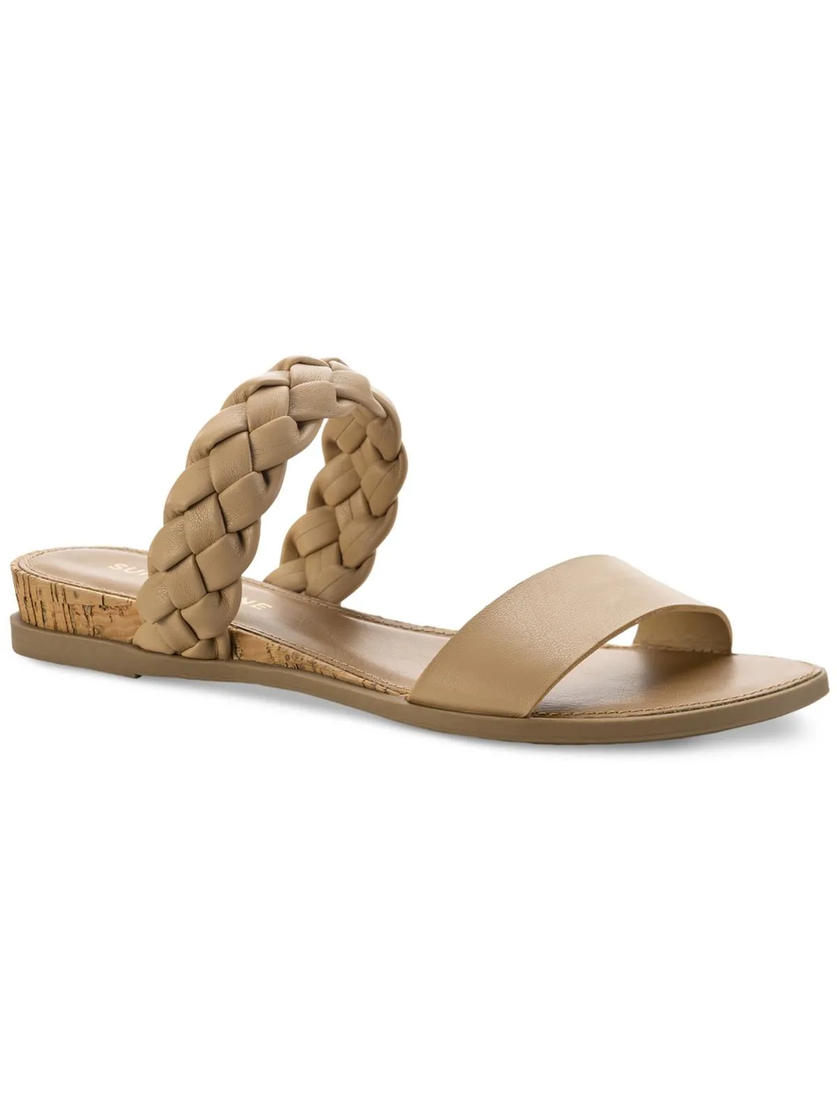 Womens Open Toe Slide Sandals