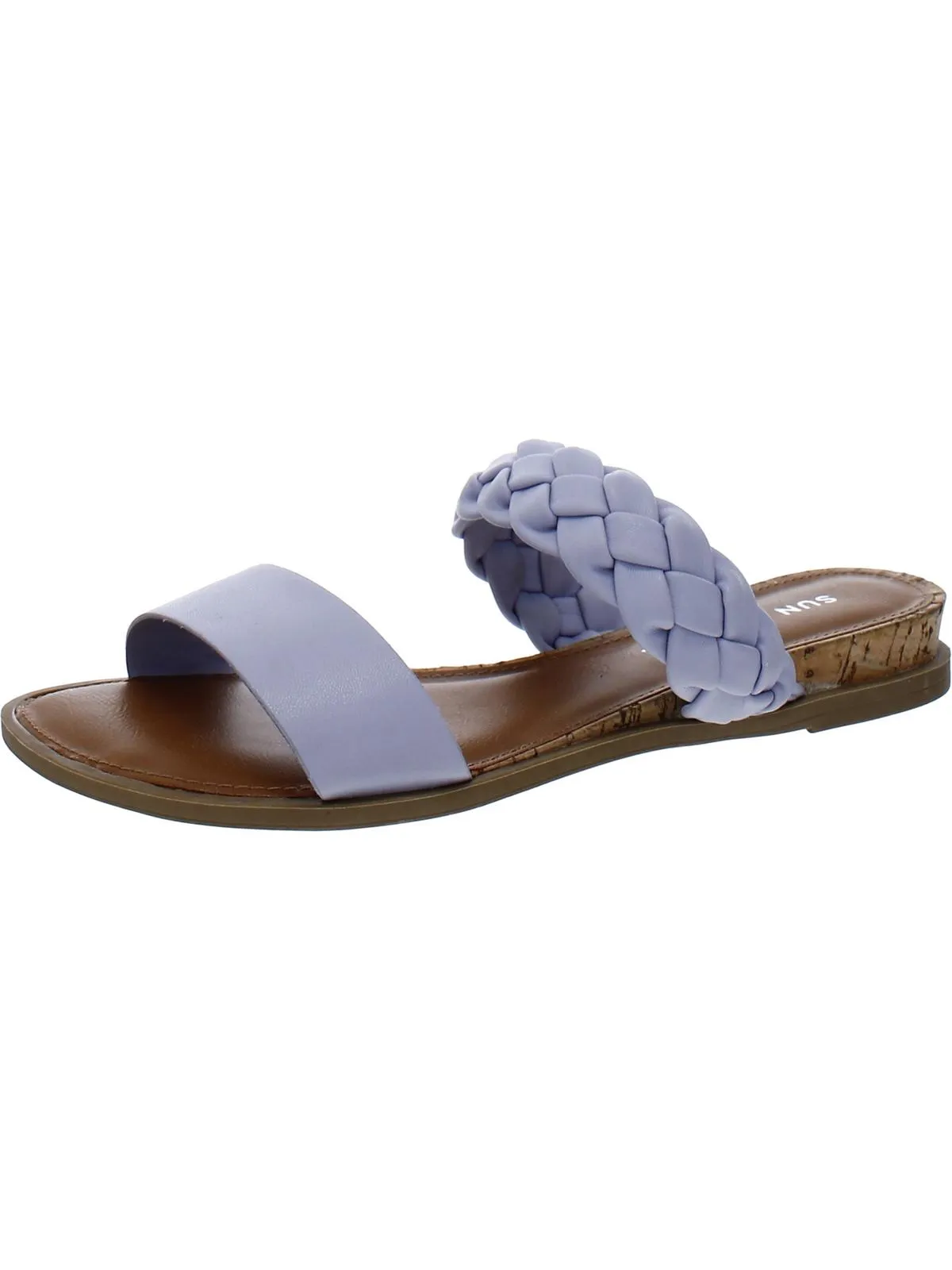 Womens Open Toe Slide Sandals