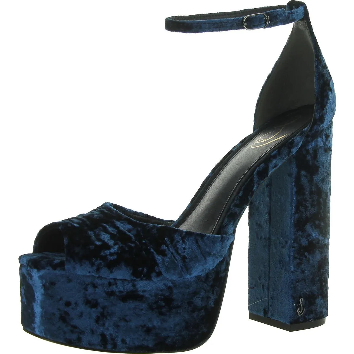 Womens Peep Toe Pumps Platform Heels