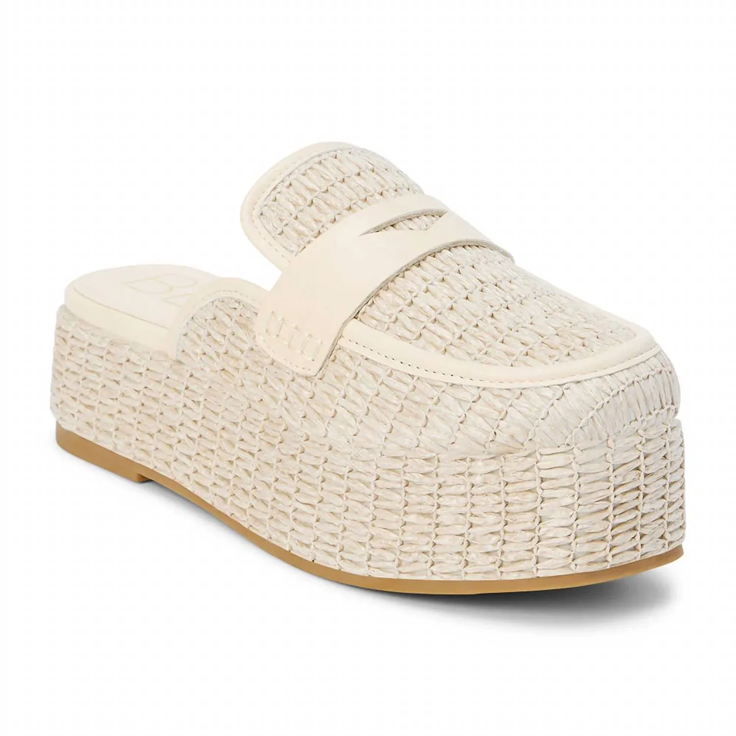 Women's Wren Platform Slide In Natural