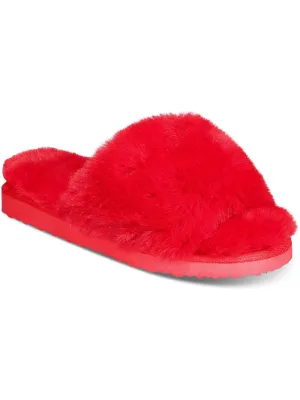 Yuri Womens Polyester Slip-On Slides