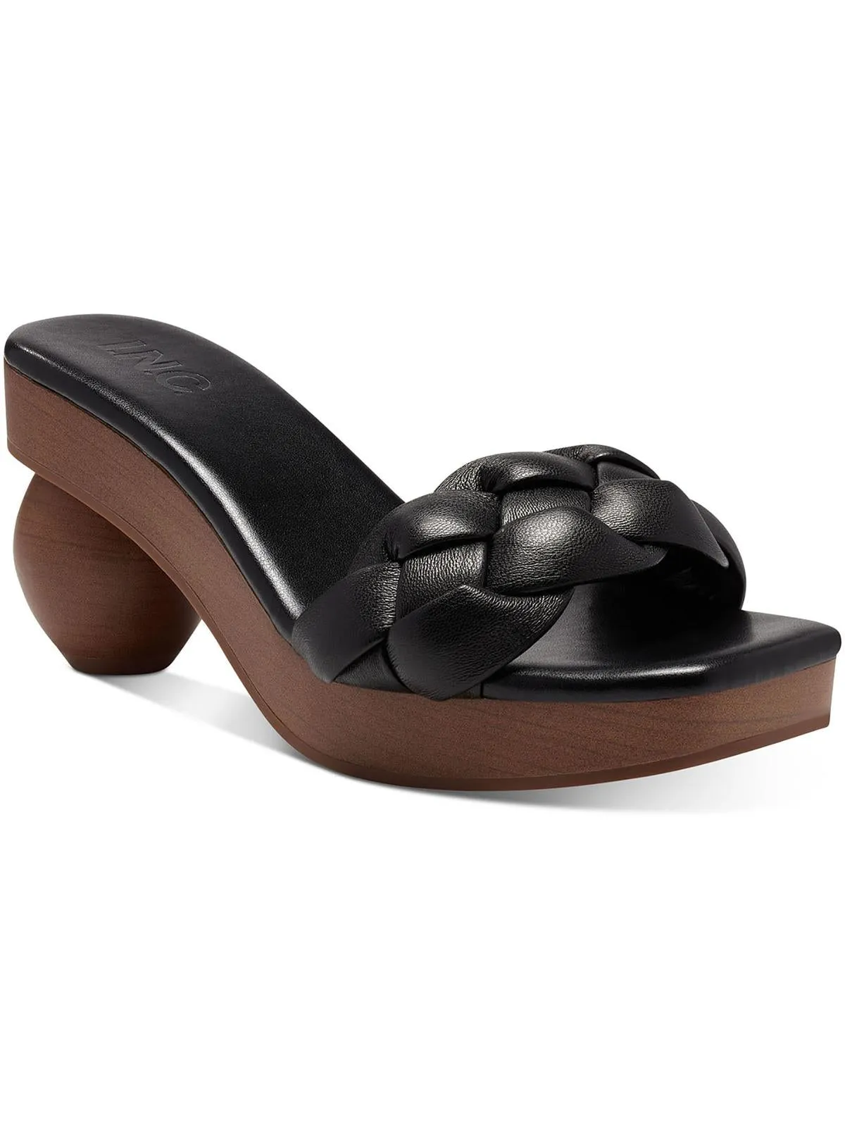 Zaleste 2 P Womens Braided Ball Slide Slide Sandals