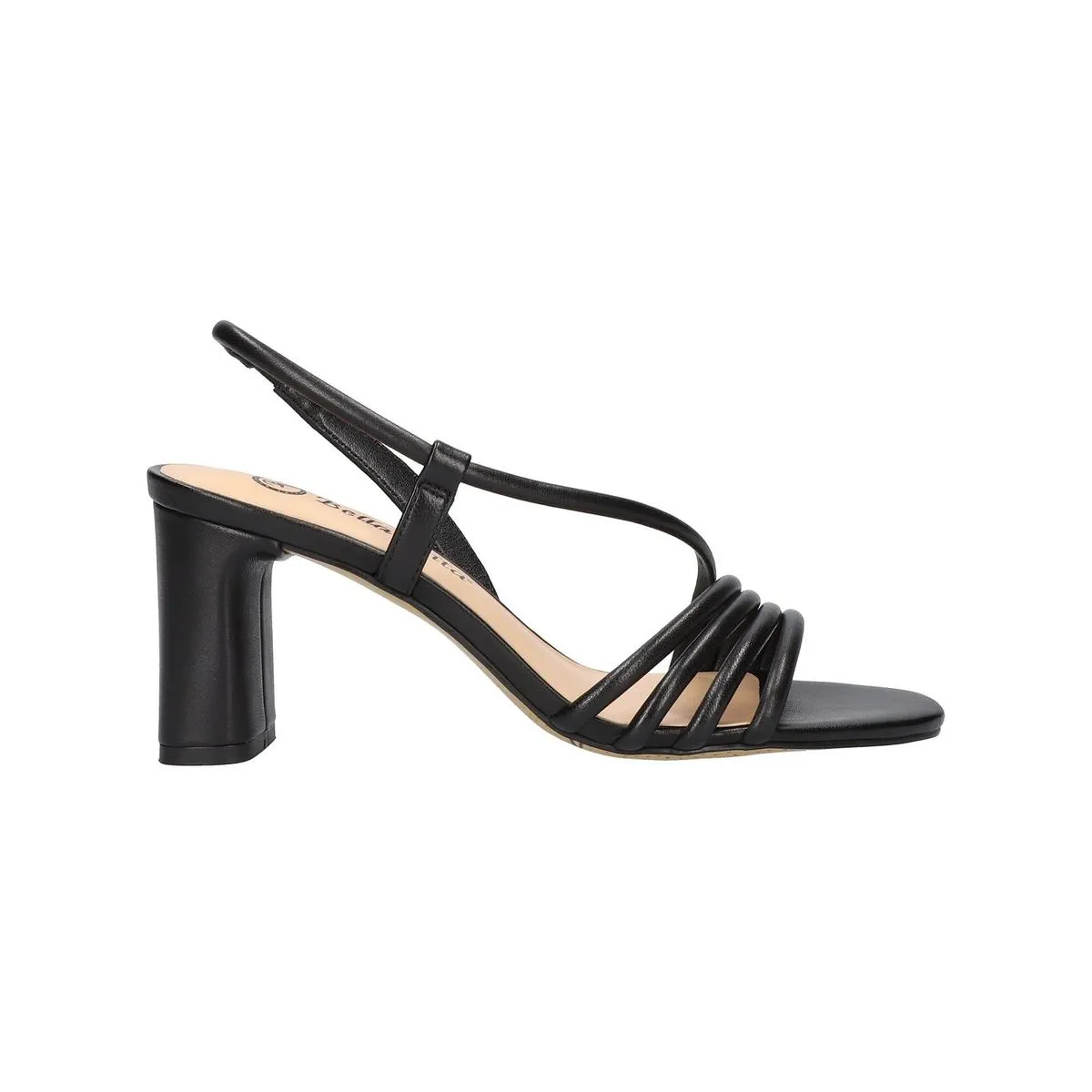 Zariah Womens Leather Slip On Dress Sandals