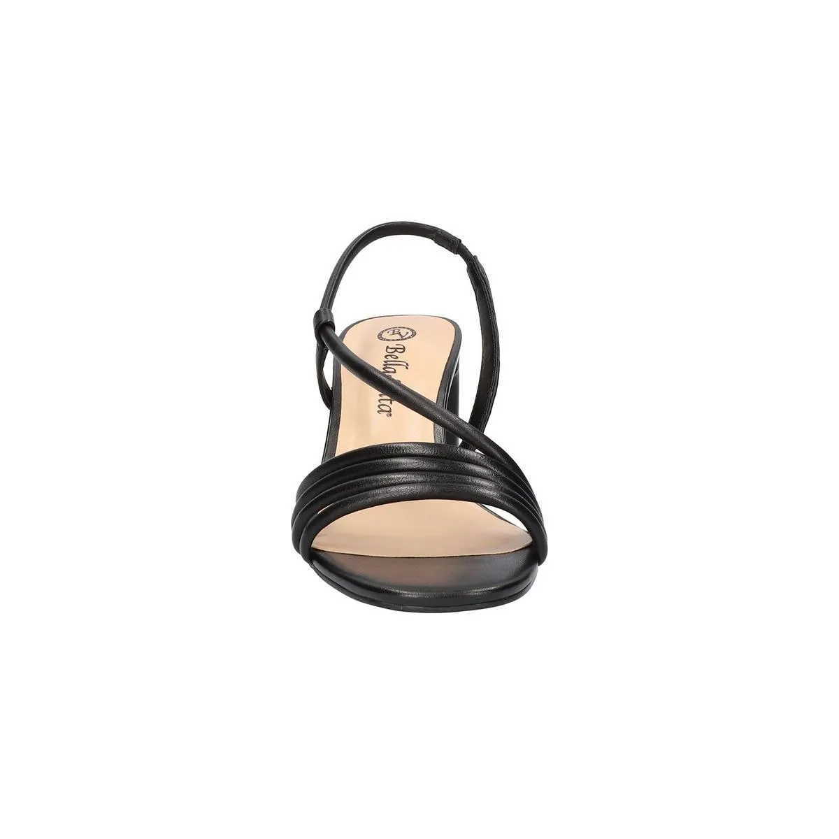 Zariah Womens Leather Slip On Dress Sandals