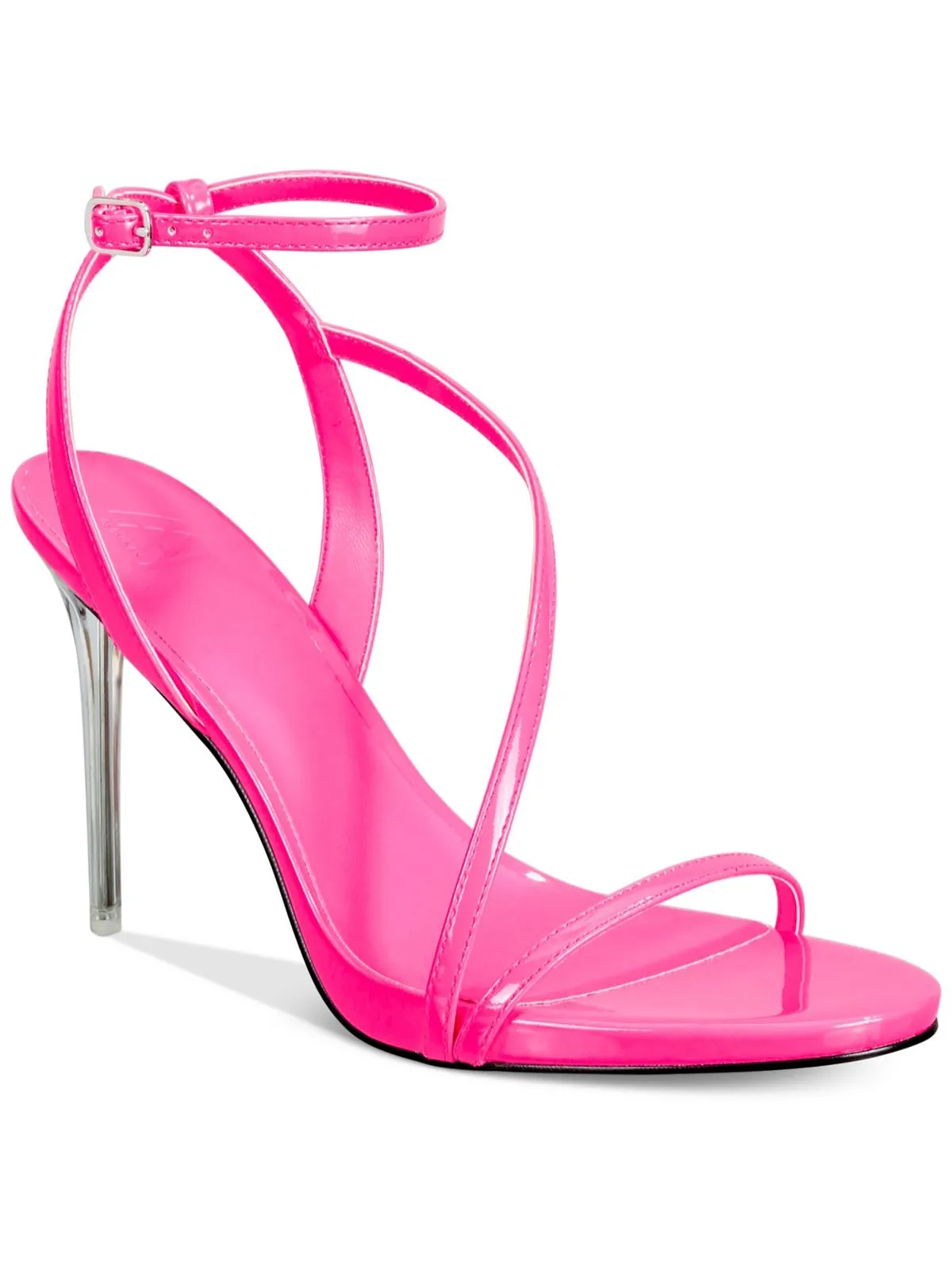 Zayn Womens Leather Evening Heels