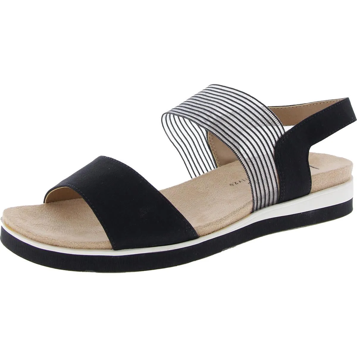 Zing Womens Padded Insole Slip On Flatform Sandals