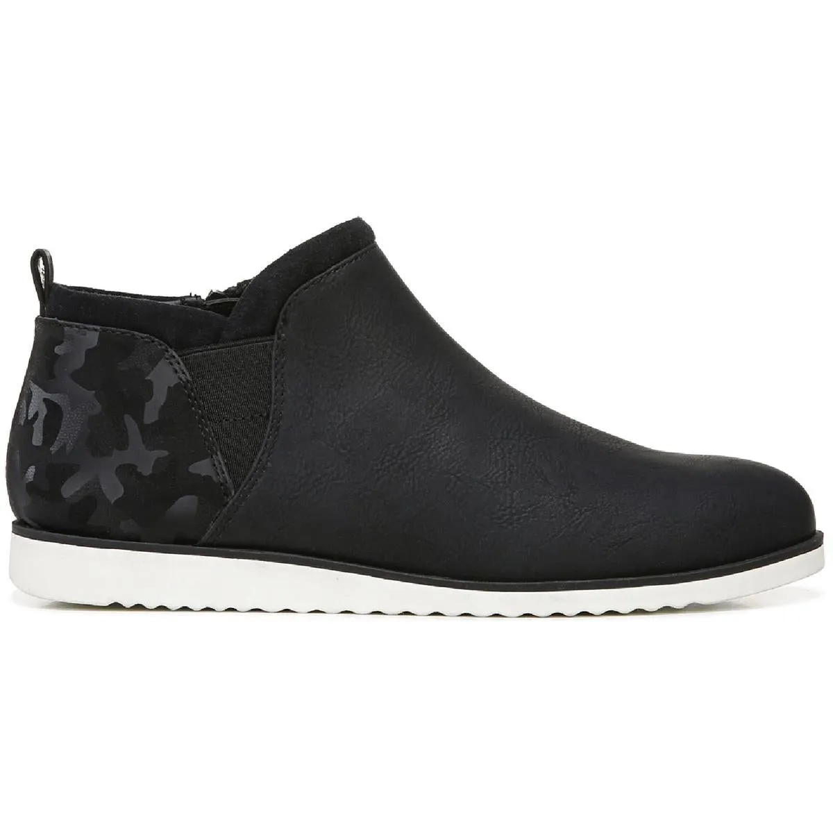Zion Womens Faux Leather Flat Shooties