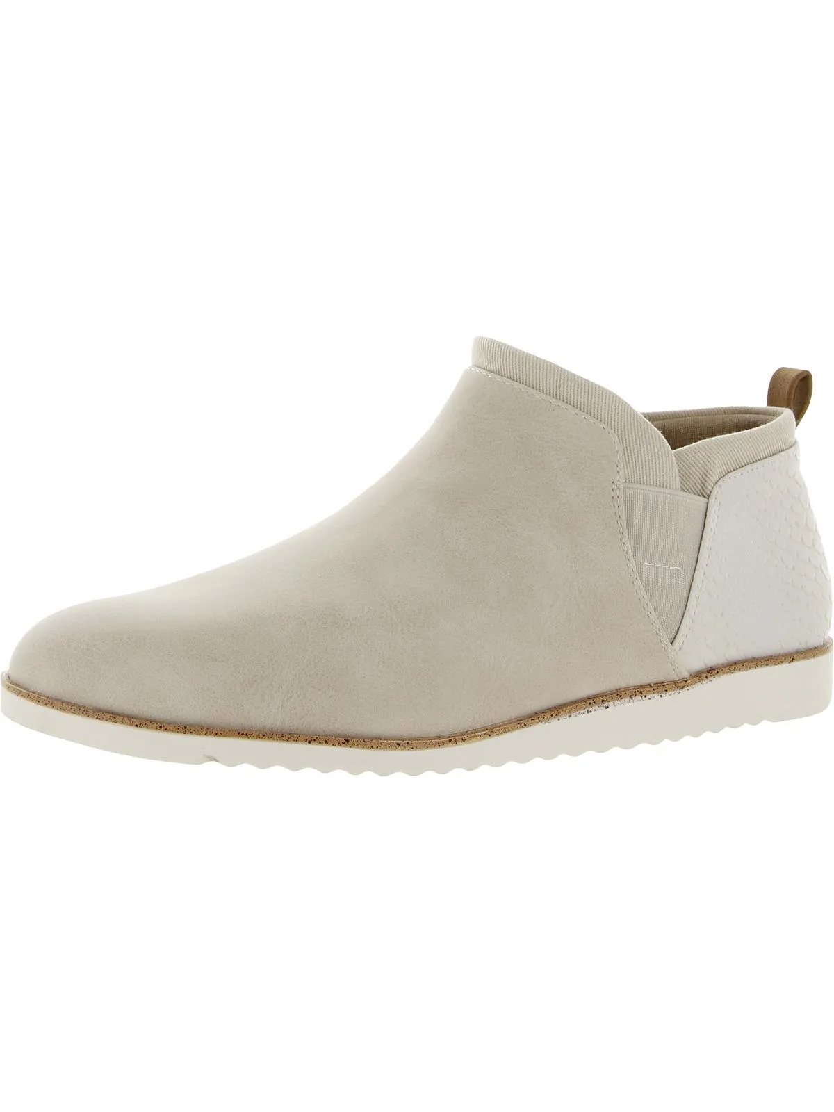Zion Womens Faux Leather Flat Shooties