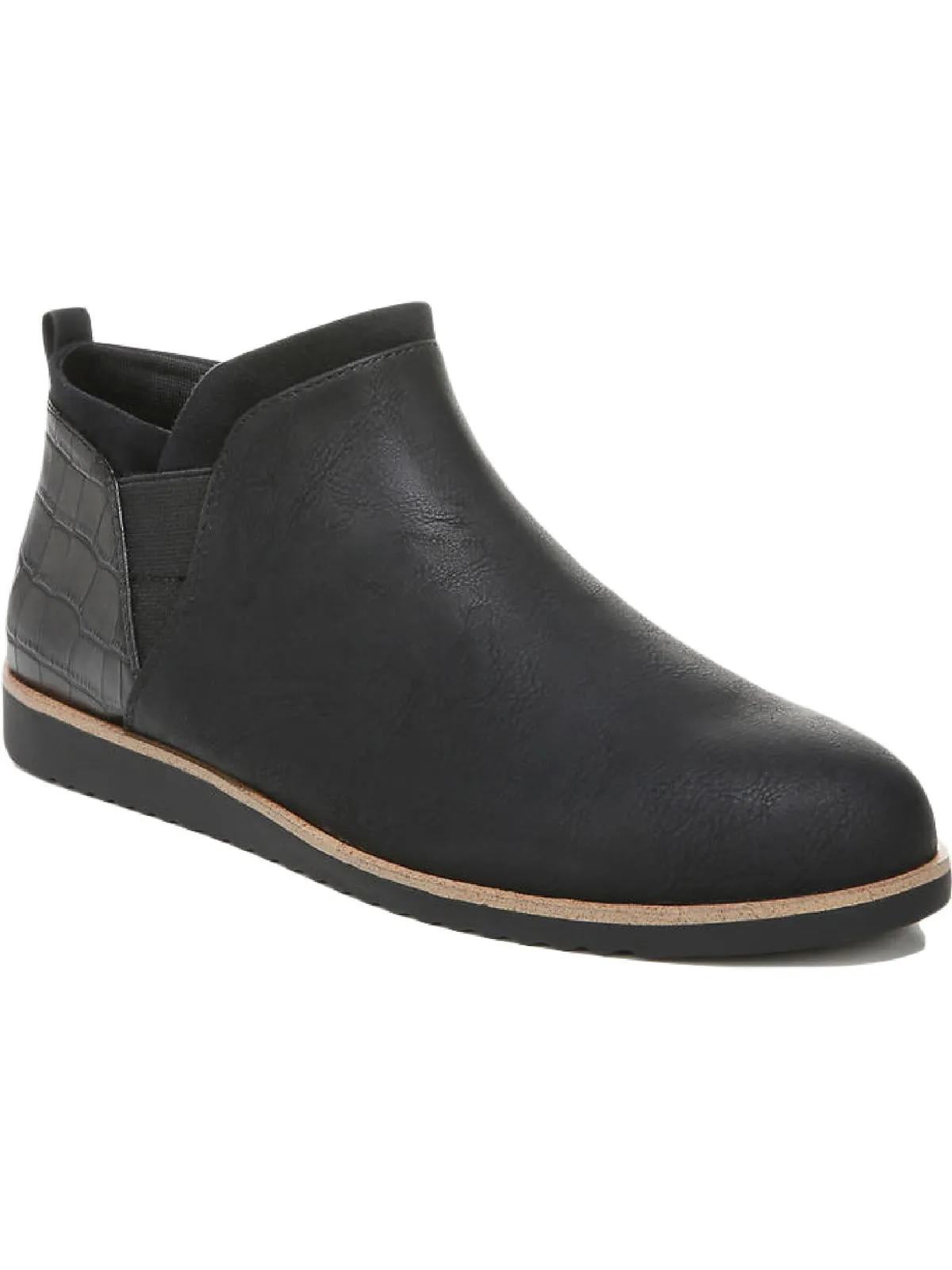 Zion Womens Faux Leather Flat Shooties