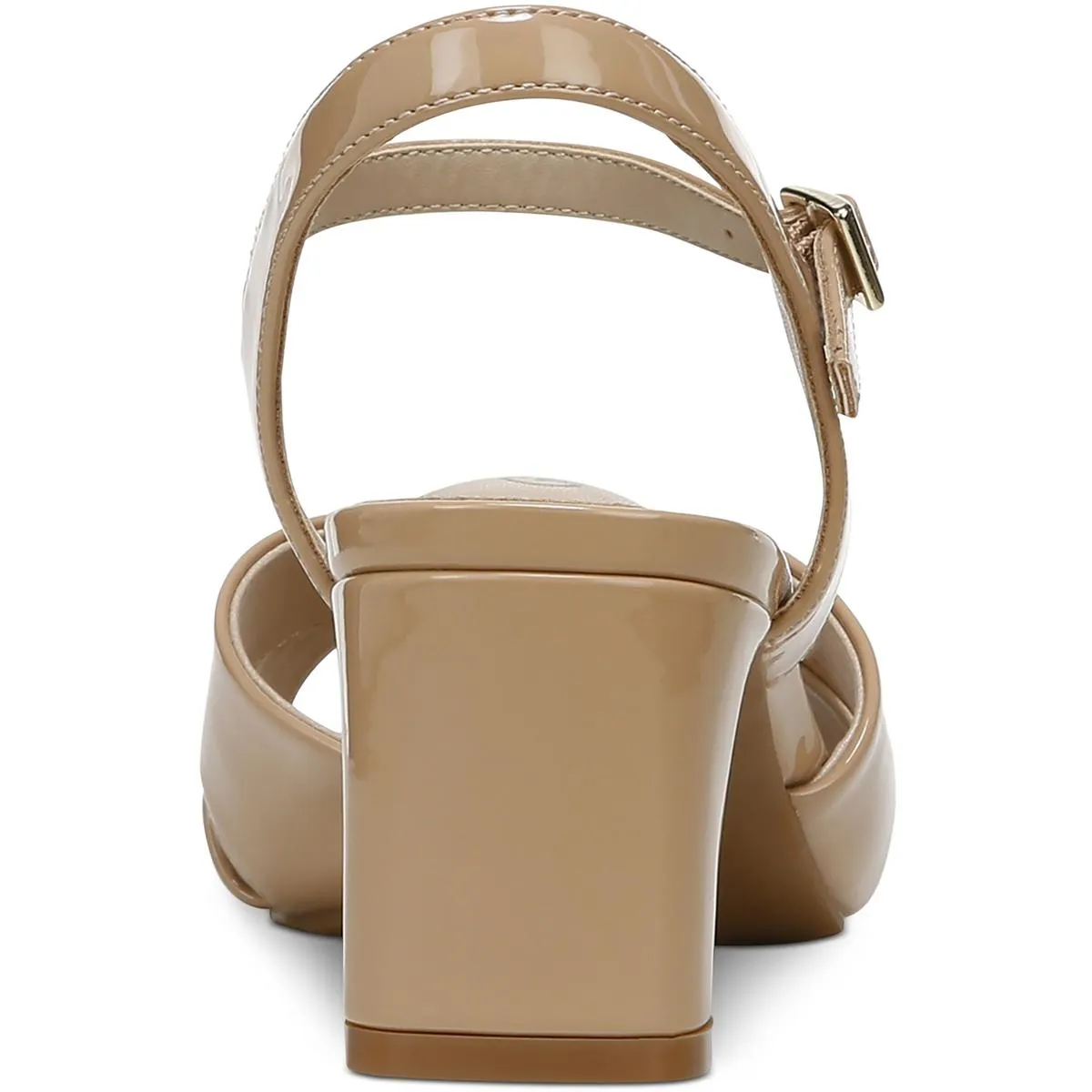 ZUMMAA Womens Patent Adjustable Ankle Strap Pumps
